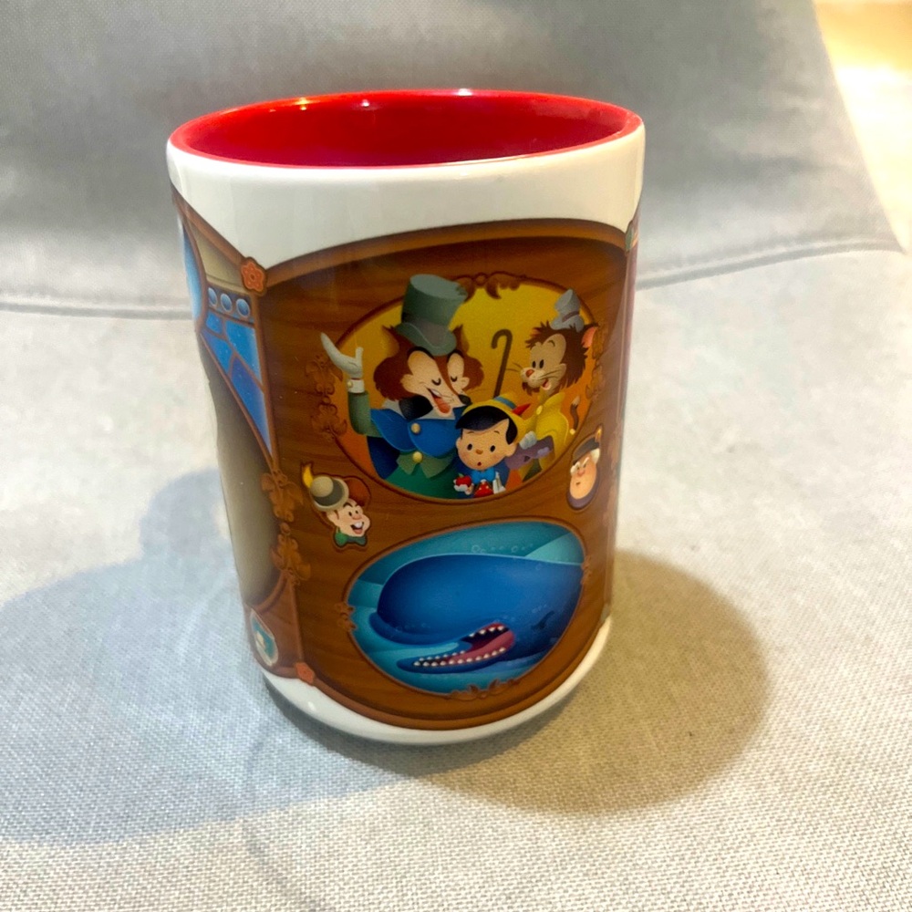 Disney's store Mug Coffee Tea Pinocchio Collectible Cup Vintage
